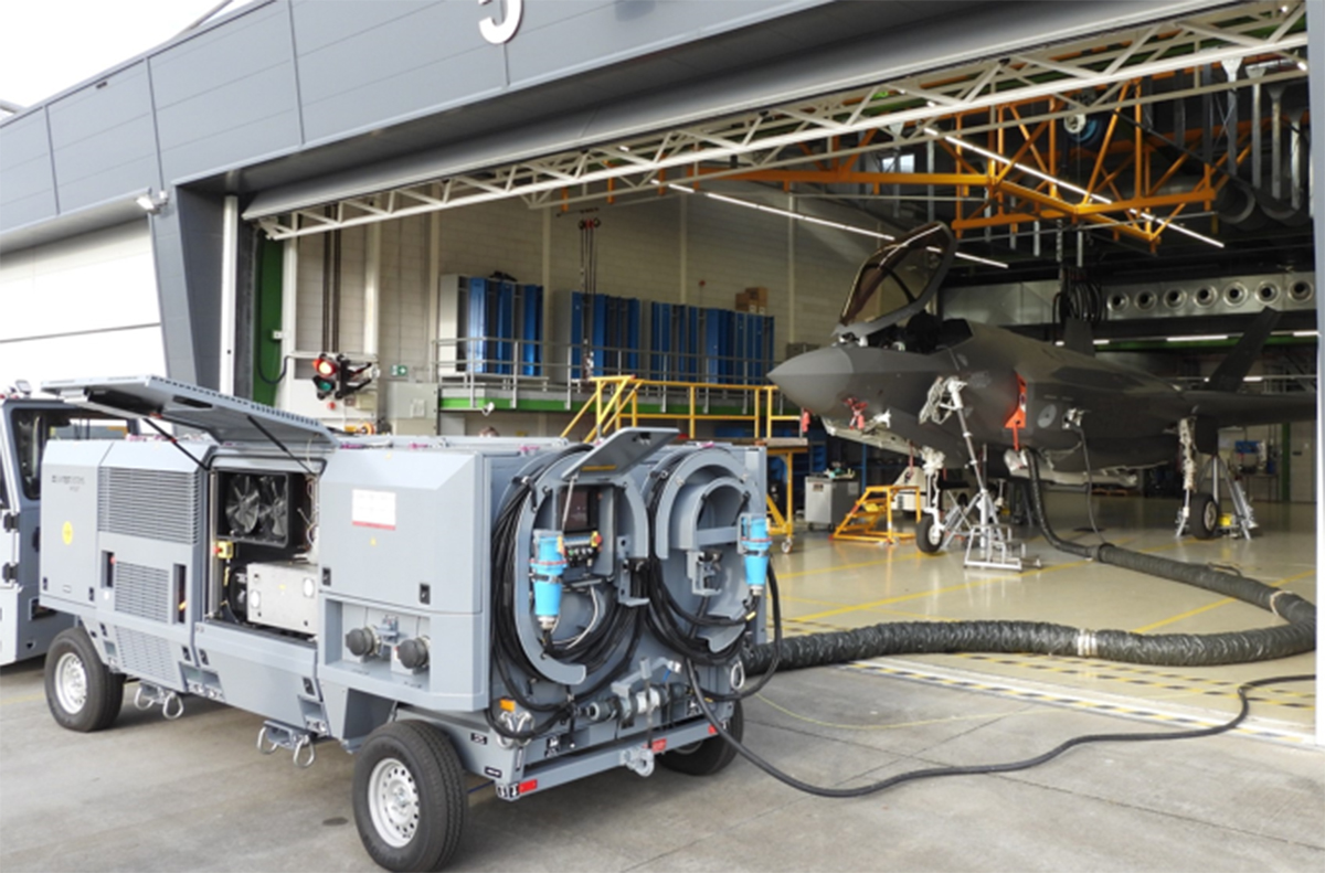 Picture of the GSE unit of Sun Test Systems